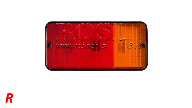 TYLNE PROSTOKĄTNE ŚWIATŁO 3 POZYCJE