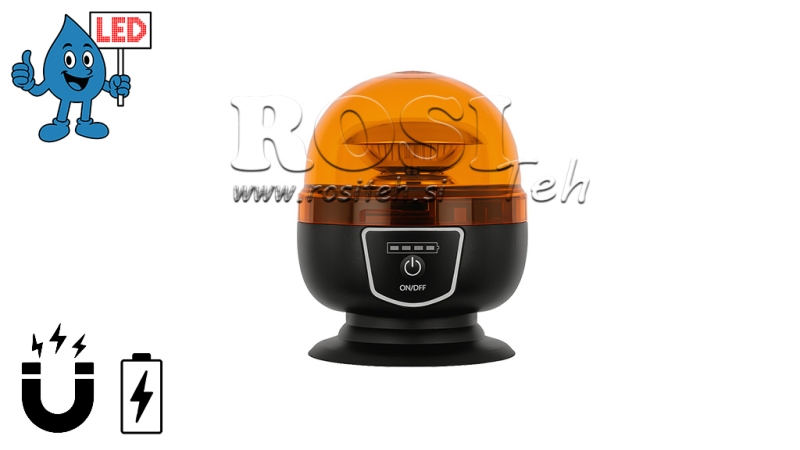 LED SUKAMAS MAGNETINIS ŠVIESOS ŠALTINIS - AKUMULIATORIUS