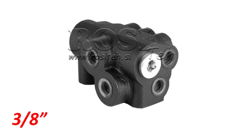 VALVOLA IDRAULICA PER MARCATORE DOPPIO EFFETTO 3/8