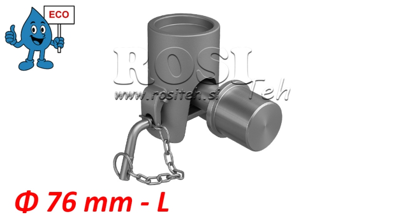 DUMP TRUCK BALL FOR TRAILER fi76 KAIRĖ eco