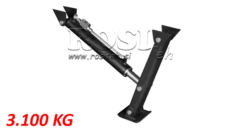 HYDRAULISCHE POTEN BIDIRECTIONEEL 380mm - 3.100kg