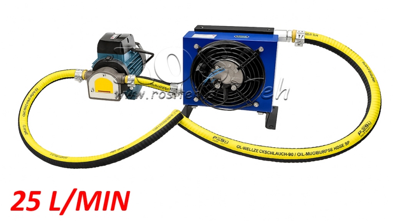 SISTEMA DE RESFRIAMENTO DE ÓLEO HIDRÁULICO 25 LIT/MIN 230V