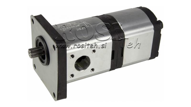 HIDRAULINIS PUMPAS TRAKTORIUI - OEM 87472285 - CNH SERIJA T4 26 15 cc KAIRĖ