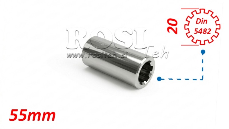 P.T.O. ADAPTER PUŠA 20x17-z12