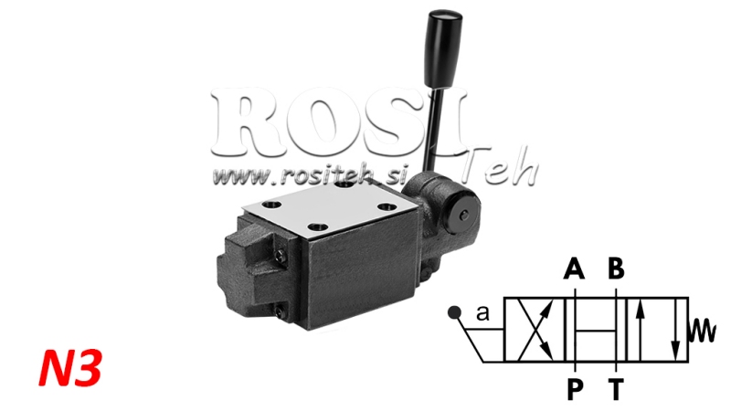 HIDRAULINIS RANKINIS VOŽTUVAS CETOP N3