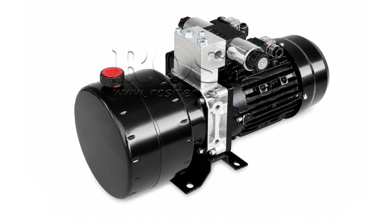 МИНИ ХИДРАВЛИЧЕН POWER-PACK 230V AC (0.75 kW) - 3.7 cc - 5.2 lit/min - резервоар 4 литра