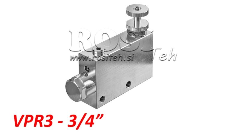 PRIORITY VALVE VPR3 3/4 OPEN LINE