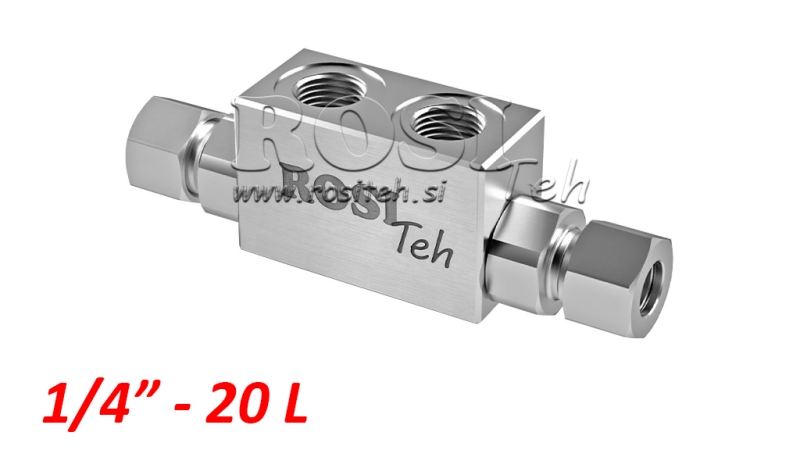 BLOKK KLAPP VBPDE 1/4 - 20LIT