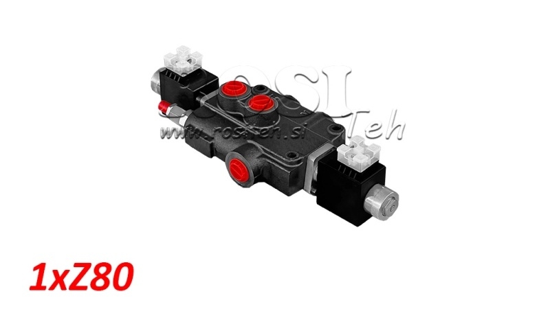 ELEKTROHYDRAULICZNY ZAWÓR MONOBLOKOWY 1xZ80