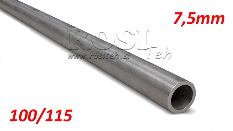 TUBO HONADO H9 PARA CILINDRO HIDRÁULICO 100/115 - 7,5mm (1000mm)