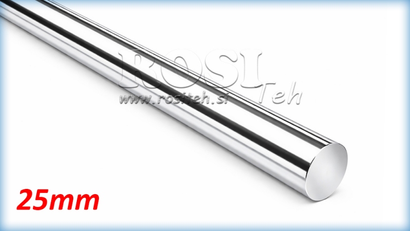 ХРОМИРАН ПРЪТ ЗА ХИДРАВЛИЧЕН ЦИЛИНДЪР C45 - 25mm (1000mm)