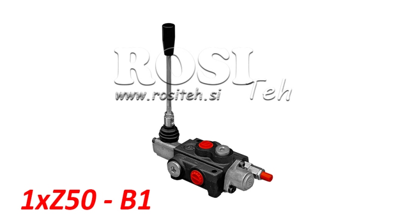 HÜDRAULIKA KLAPP 1XP40 + ÜHEKÜLGNE B1