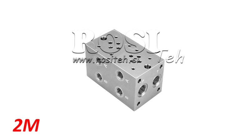 PAGRINDAS CETOP3 NG6 2M