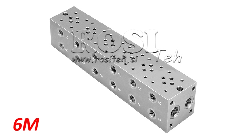 PAGRINDAS CETOP3 NG6 6M