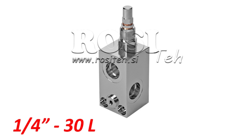 ÜBERDRUCKVENTIL VMP 1/4 10 - 180 BAR - 30 lit