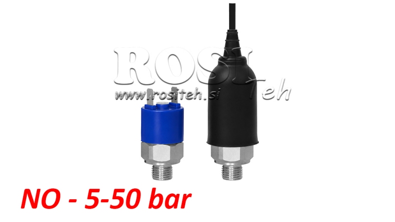 INTERRUPTOR DE PRESIÓN HIDRÁULICA K4 - NO  5-50 BAR (MÁX.200BAR)