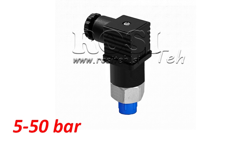 HIDRAULINIS SLĖGIO JUNGIKLIS F3 5-50 BAR (MAX.300BAR)