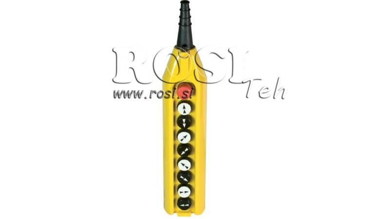 SET DI INTERRUTTORI REMOTI 8 PULSANTI IN INVOLUCRO SENZA CAVO