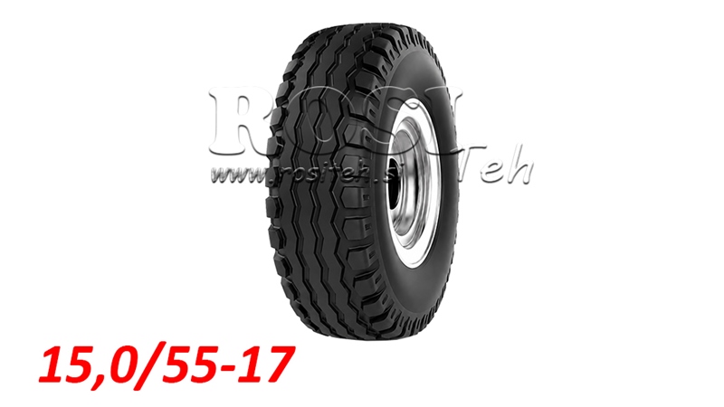 15.0/55-17 PNEUMATIC AW909 14PL WITH RIM 13,00X17