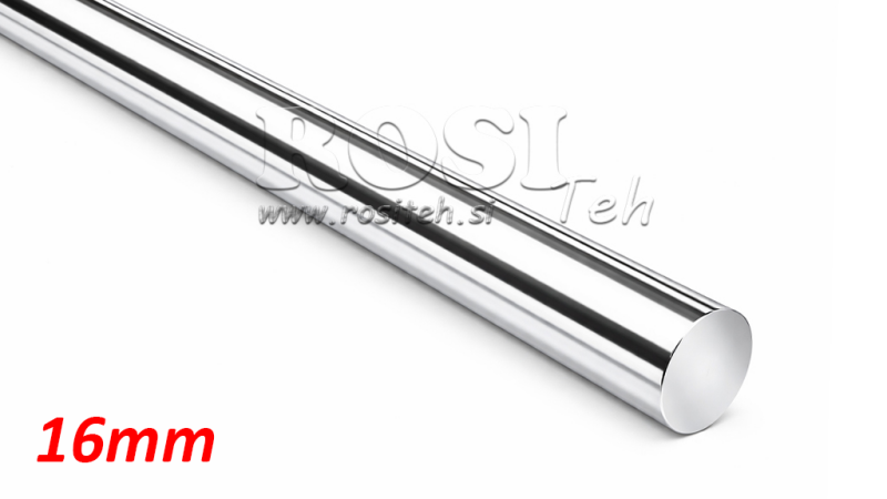 CHROMUOTAS STRYPAS HIDRAULINIAM CILINDRUI C45 - 16mm (1000mm)