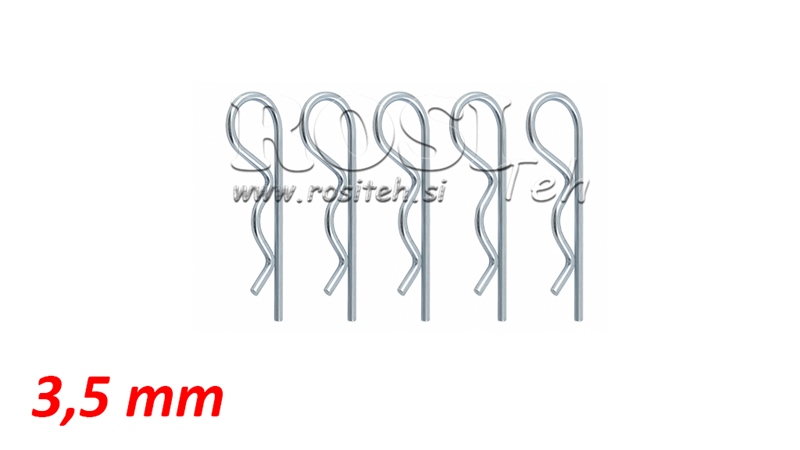R FORMOS KAIŠČIŲ ASORTIMENTAS Φ 3.5 MM (5VNT)