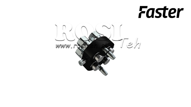 MULTI-FASTER JUNGTIS 4 KRYPTYS BSP 1/2 JUDANTI DALIS