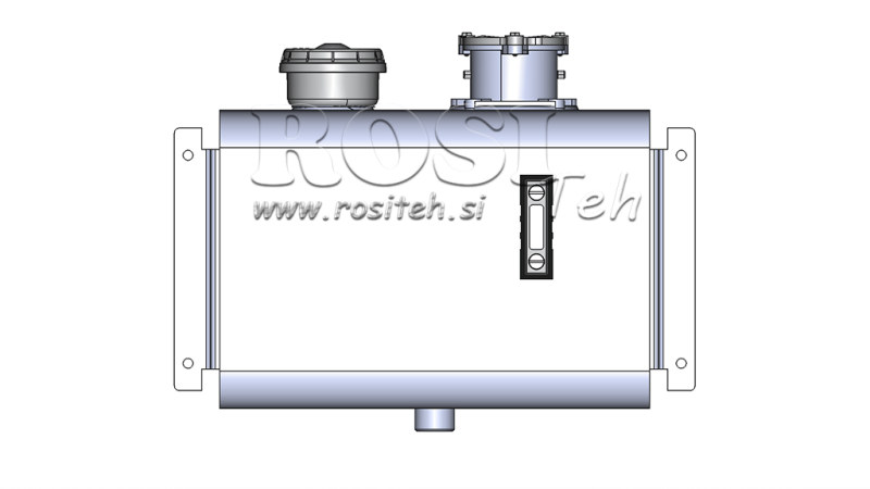 TANQUE DE METAL SUPERIOR 40 LIT 320X290X475MM