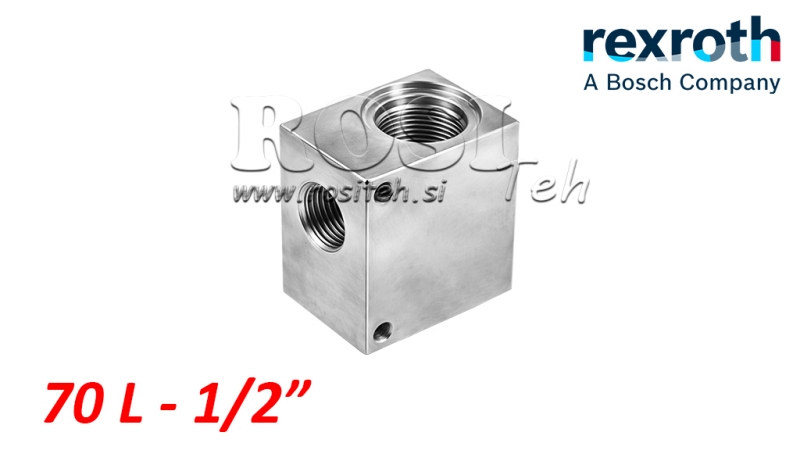 BÝVANIE PRE 2-CESTNÝ HYDRAULICKÝ VENTIL REXROTH 1/2 70-LIT