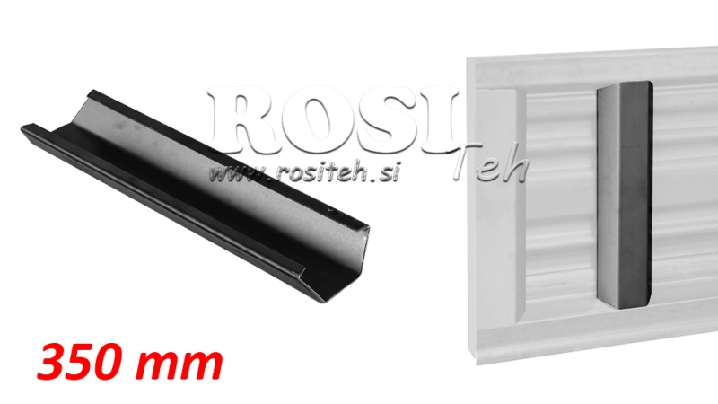 ŠONINIS RAILIS SU 350 mm AUKŠČIU