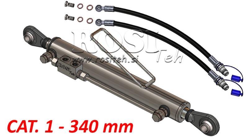 HIDRAULINĖ CENTRINĖ TRAUKĖ STANDARD - CAT. 1 - 50/30-340 (20-55 HP) (19,2/19,2 mm)