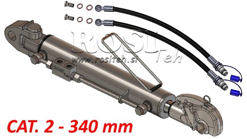 HYDRAULICKÝ TRETÍ BOD SPECIAL - CAT. 2 - 63/35-340 (45-95 HP) (25,4 mm)