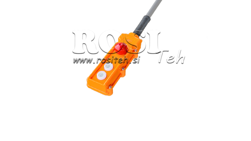 NUOTOLINIO JUNGIKLIŲ RINKINYS 2 MYGTUKAI + AVARINIS IŠJUNGIMO ATVEJAS SU kabeliu