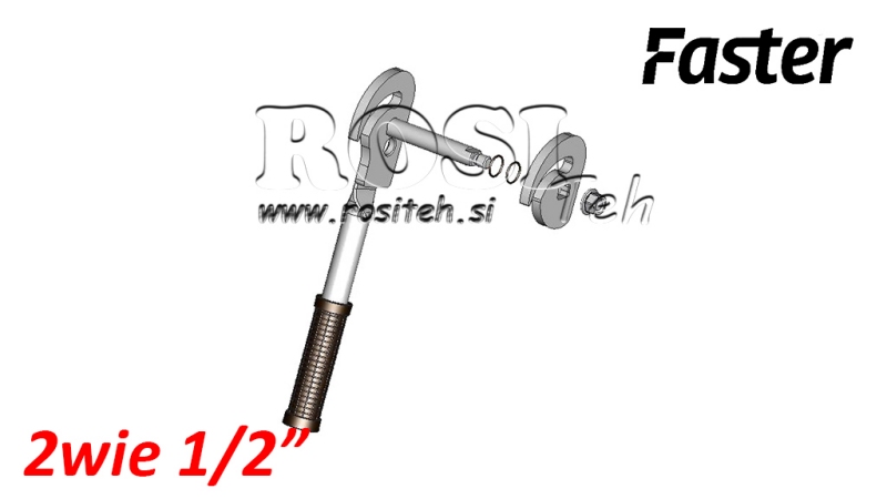 SVIRTIS MULTI-FASTER 2KRYPTYS 1/2 FIKSUOTA DALIS