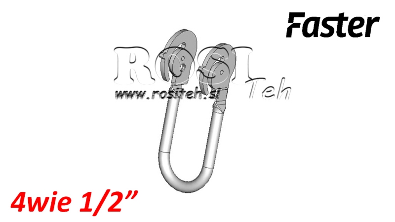 SVIRTIS MULTI-FASTER 4KRYPTYS 1/2 FIKSUOTA DALIS