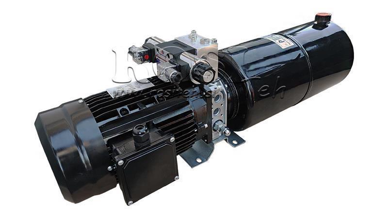 MINI HÜDRAULILINE AGREGAT 230V AC (2.2 kW) 120 bar - 8.0 cc - 11.2 lit/min - paak 12 lit