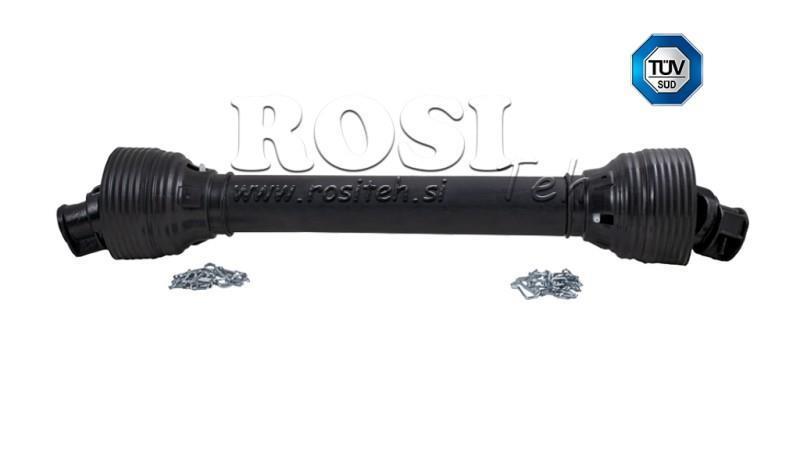 ARBRE CARDAN HOMOLOGUÉ CE ligne profi CAT.8 longueur 1000mm