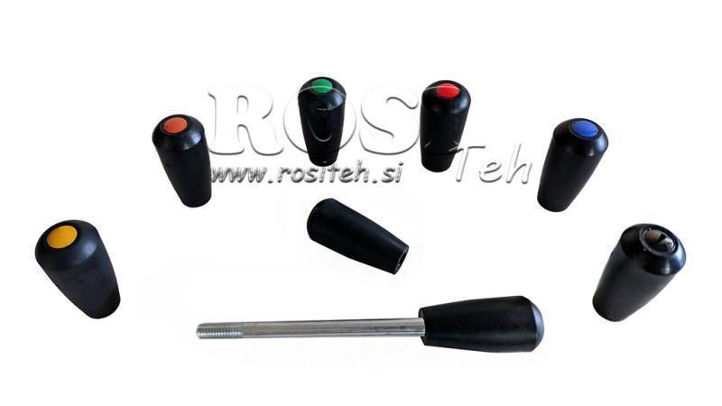 ŽENKLAS VALVOS VALDYMO RANKENAI fi8mm - JUODA