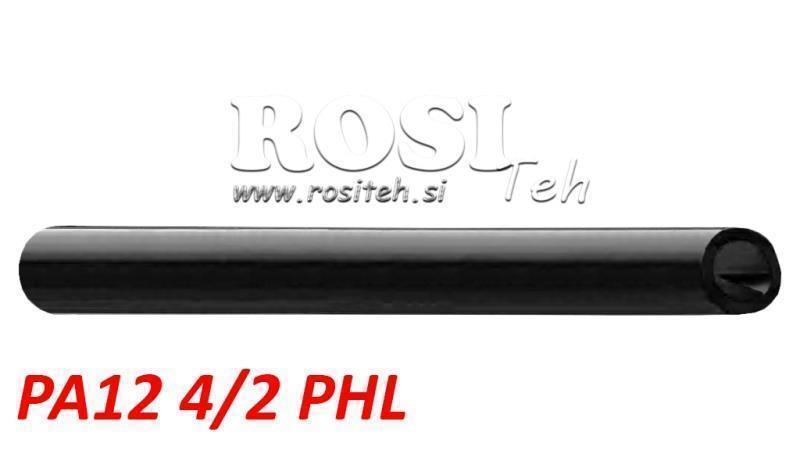 PA 4/2 PA12PHL JUODAS ORA VAMZDIS POLIAMIDAS DIN74324