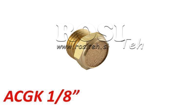 PNEUMATINIS SLĖGIKLIS IŠ BRASS ACGK 018 ŽEMAS