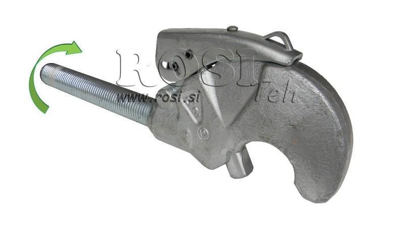 automatinis srieginis kabliukas kategorija 1/2 traukimo įrenginiui M27x3