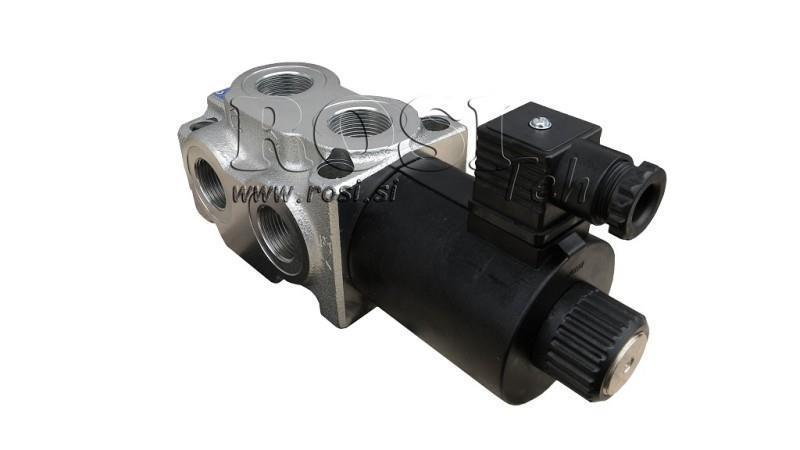 VANNE 6 VOIES 3/4 (6/2) 12V - 140lit