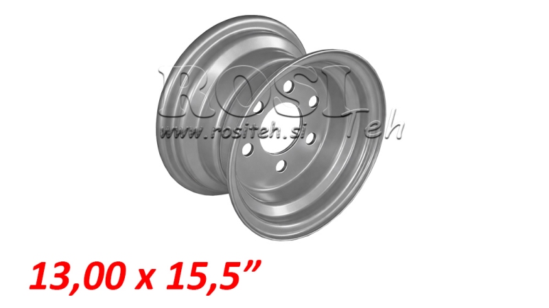 13.00X15.5 - ET0 JANTSA VELG 6 BOUTEN