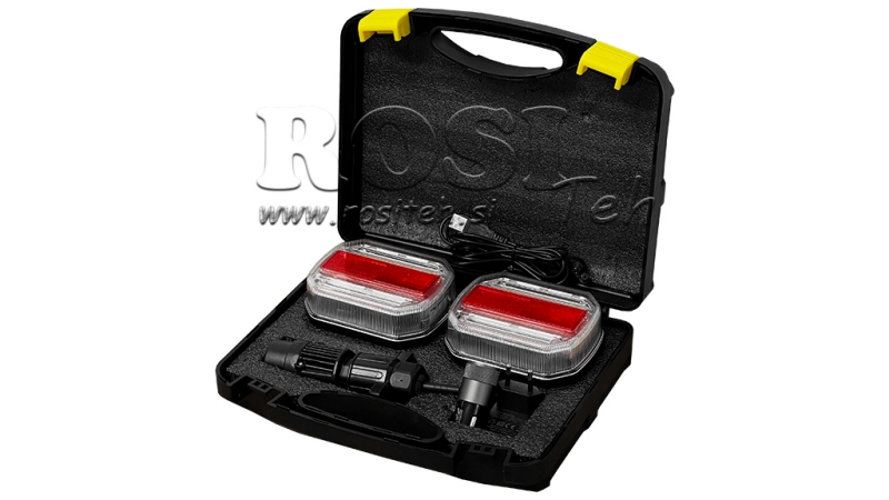 LED MAGNETINĖS ŠVIESOS RINKINYS - BEVIELIS 12/24V CANBUS