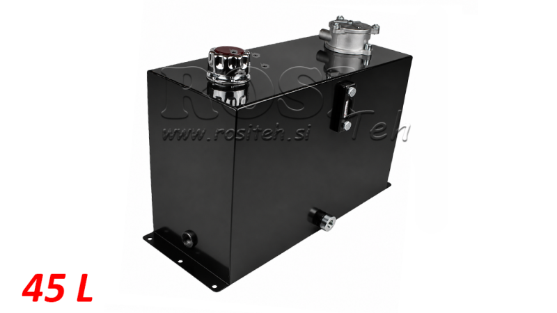 TANQUE METÁLICO 45 LITROS CUBO 400X255X600MM COMPLETO CON EQUIPO