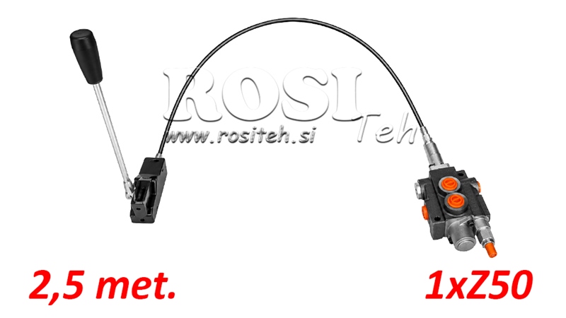 KIT 1xZ50 + JOYSTICK 1 POZICIJA L2500