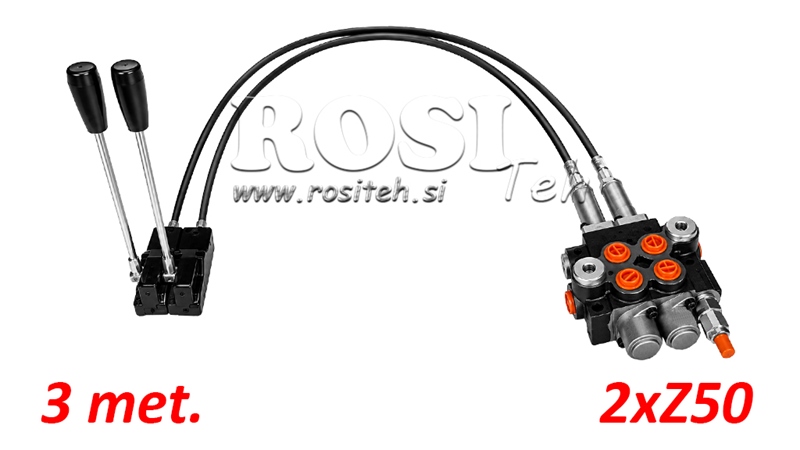 KIT 2xZ50 + JOYSTICK 1 POZICIJA L3000