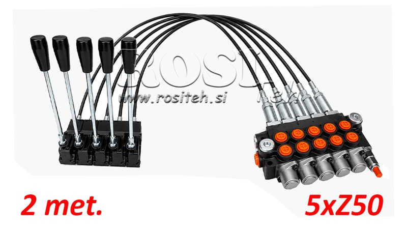KIT 5xZ80 + JOYSTICK 1 POZICIJA L2000