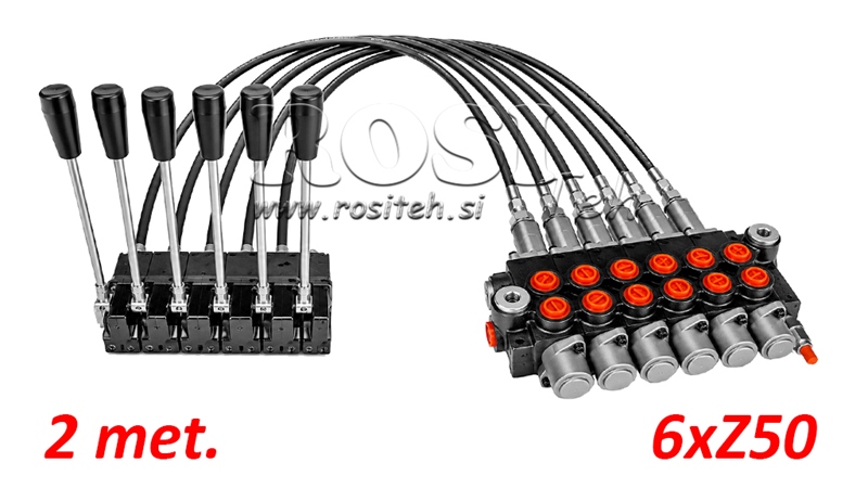 KIT 6xZ80 + JOYSTICK 1 POZICIJA L2000