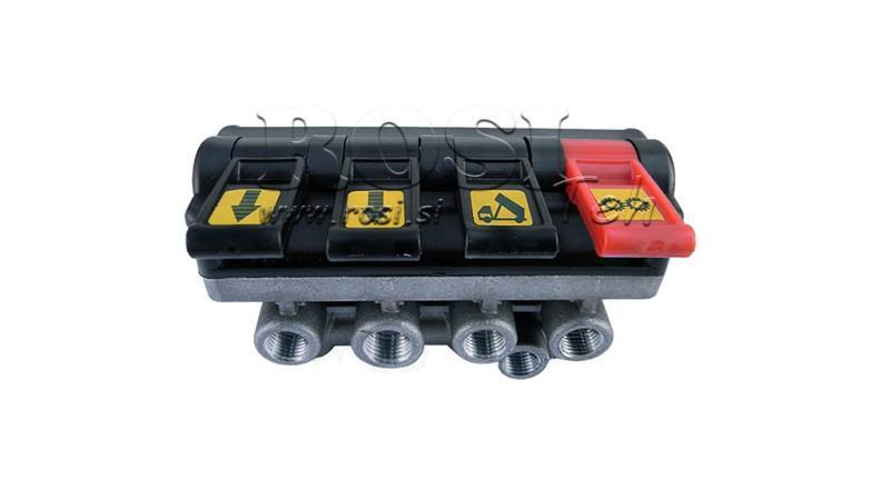 4 KELIŲ PNEUMATINIS KONTROLIERIS