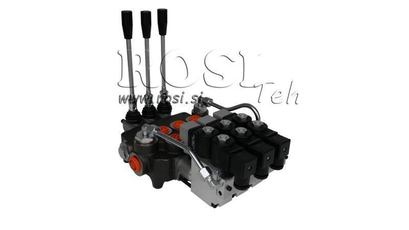 HIDRAULINIS VOŽTUVAS 3xP80 - EO 12V